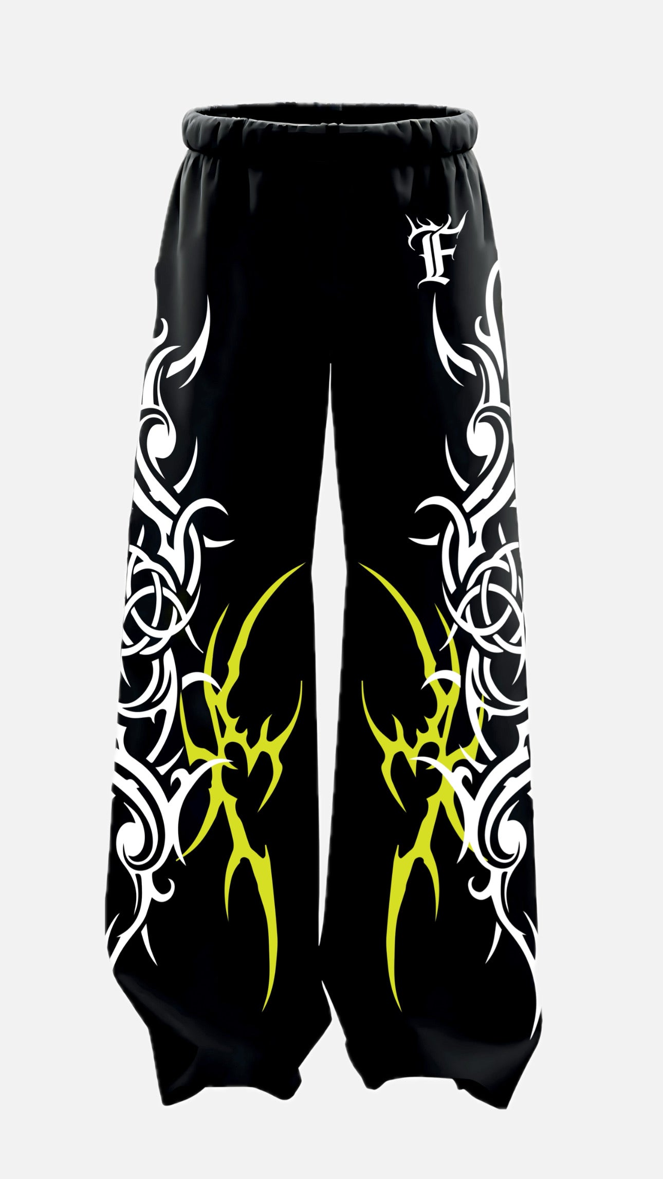 Neon Apex Unisex Straight Fit Baggy Pants