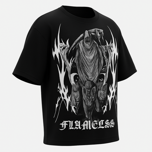 Shadow Reaper Unisex Black Oversized Tee